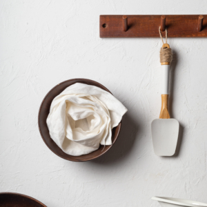 Cotton White Napkin - الصورة 2