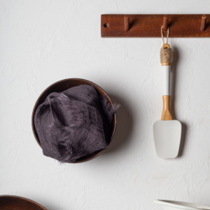 Alternative view of Dark Gray Napkin